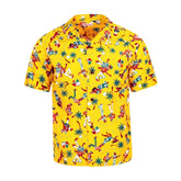 Sun Surf Mens Fun Island of Hawaii Yellow Hawaiian Shirt SURF10267