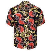 Sun Surf Black Mahiole Hawaiian Shirt SURF11097