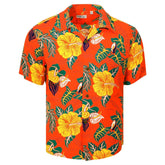Sun Surf Romantic Hawaiian Nicknames Orange Hawaiian Shirt SURF11096