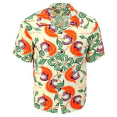 Sun Surf Mens Yellow Regular fit Mahiole Hawaiian Shirt SURF11098