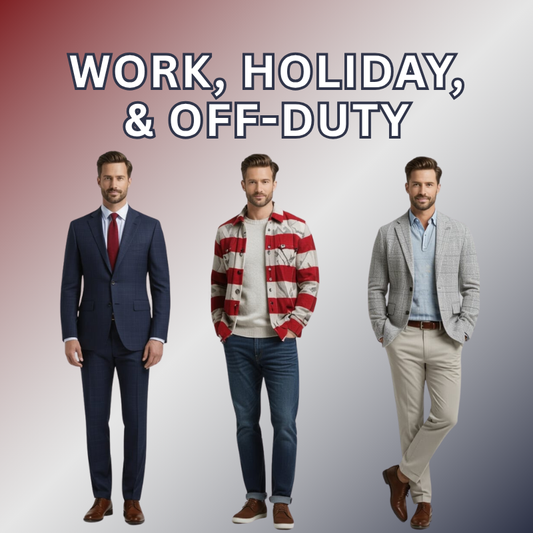 Navigating the Boundaries Between Work, Holiday, and Off-Duty Men’s Fashion