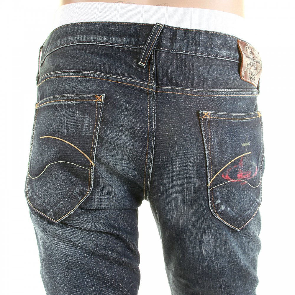 Anglomania Classic Tartan Denim Jeans