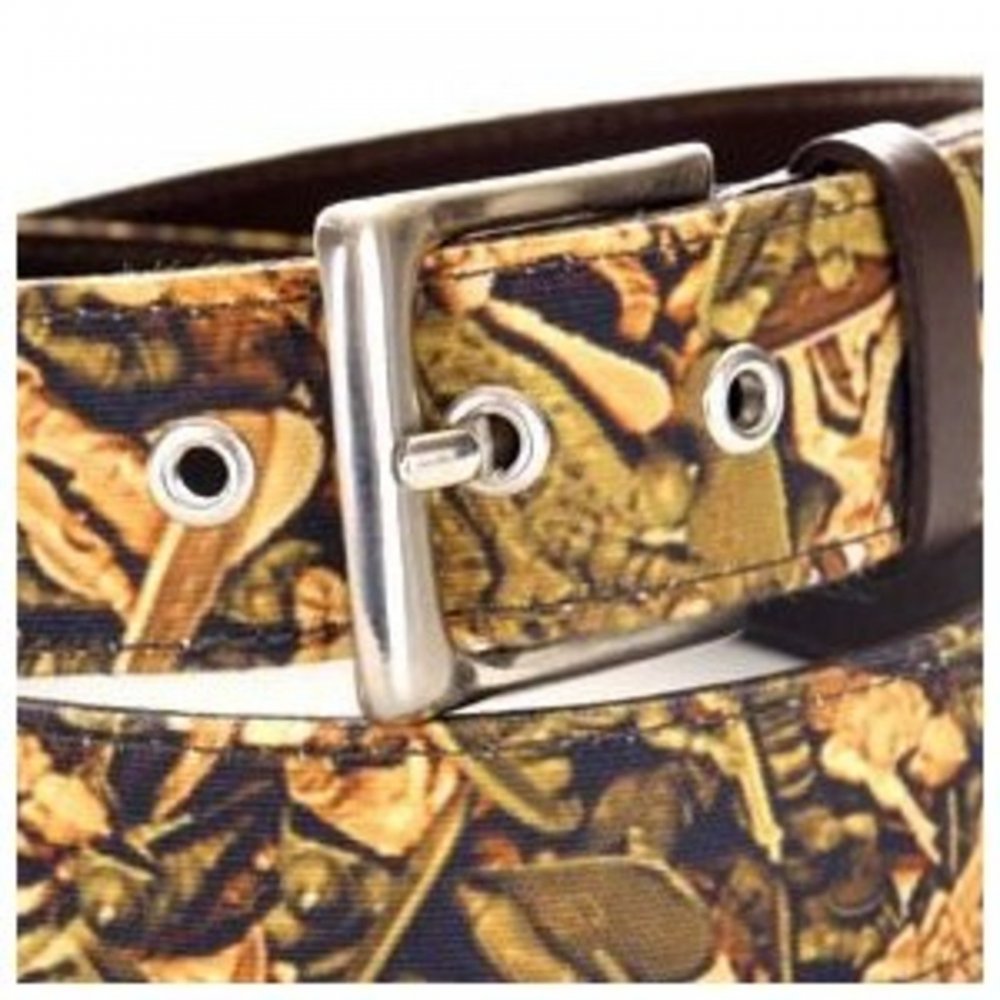A La Mode Mens Leather Belt