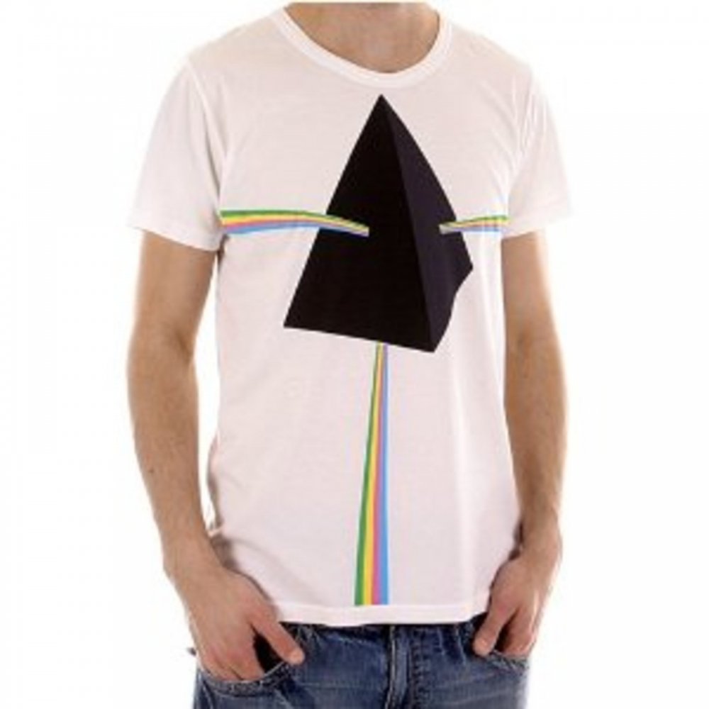 Short Sleeve Pyramid White T Shirt