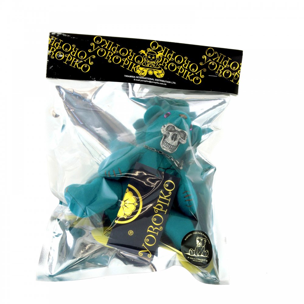 Limited Edition Teddy bear in teal blue colour