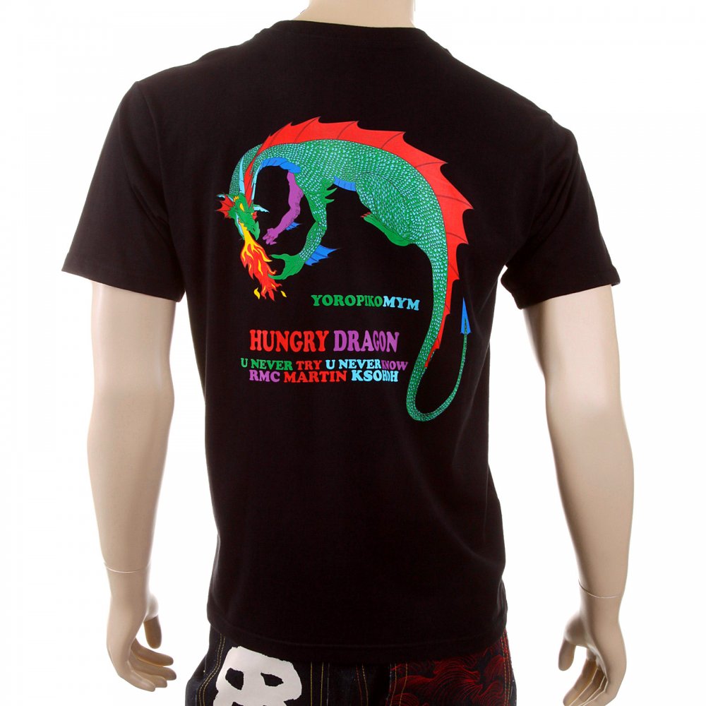 Hungry Dragon Black t shirt