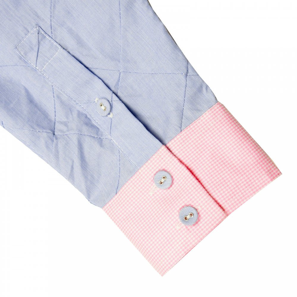 Mens Long sleeve Shirt Blue
