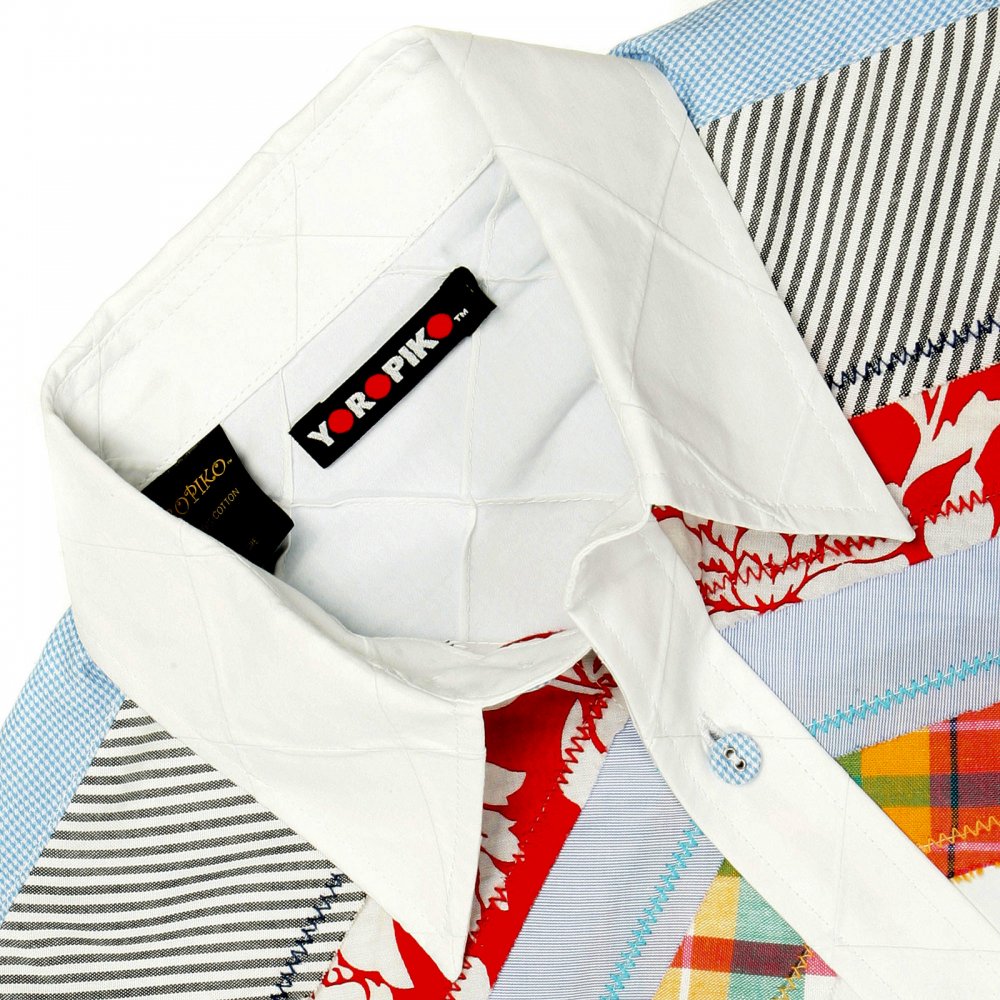 Mens long sleeve shirt in white