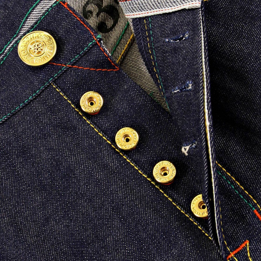 Gold plated button set