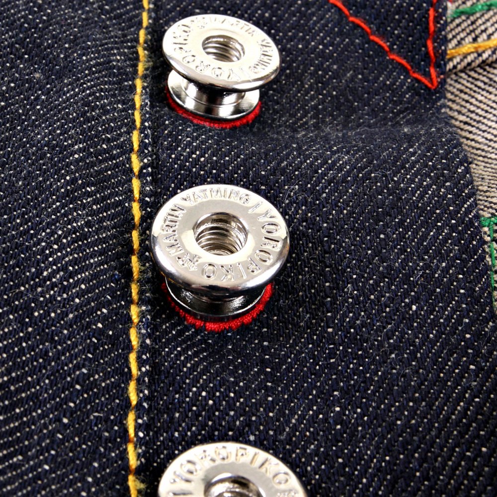 White Gold Plated button set