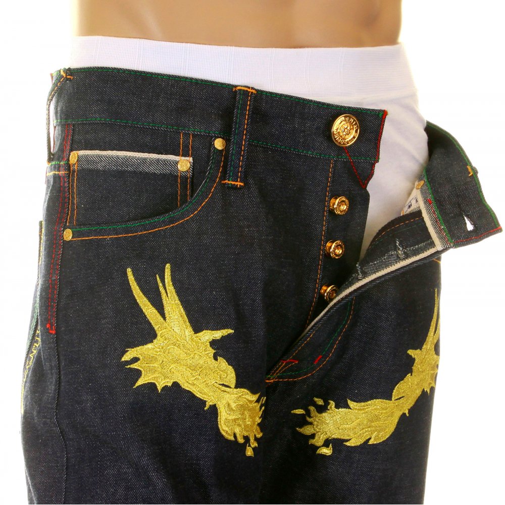 Hungry Dragon Gold Jean