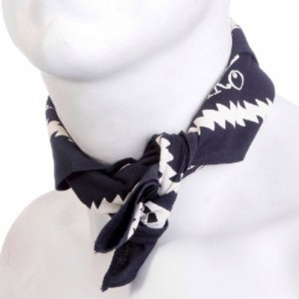 Navy Printed Bandana