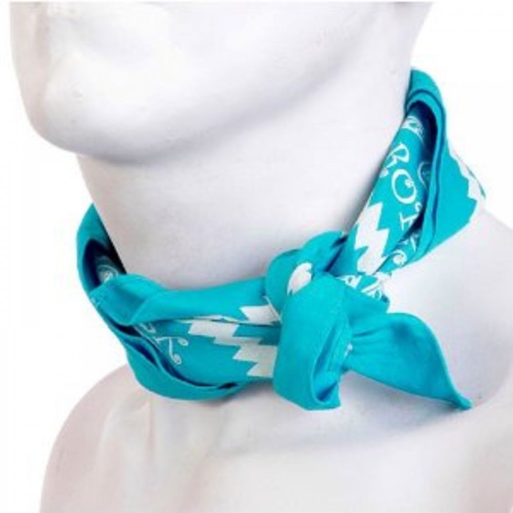 Sky Blue Printed Bandana