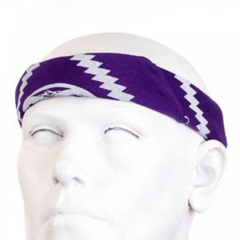 Printed Purple Bandana