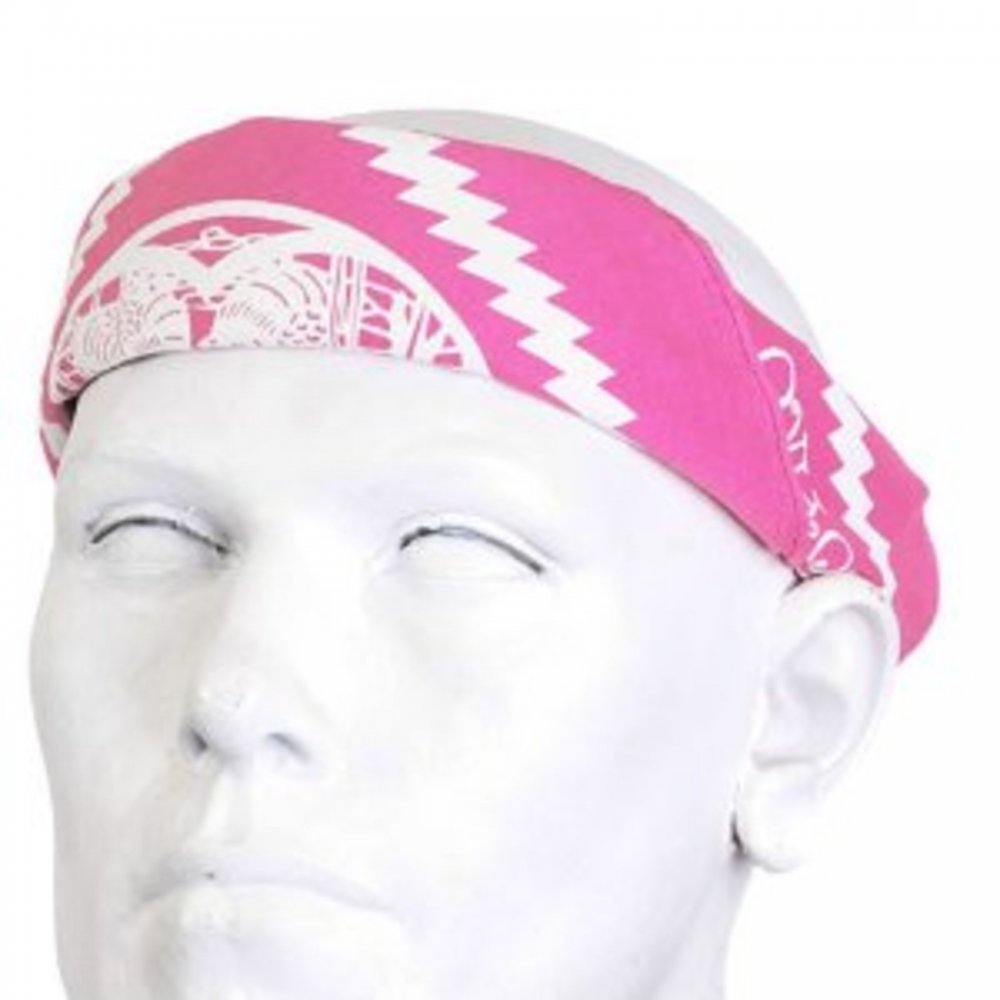 Fuschia Printed bandana