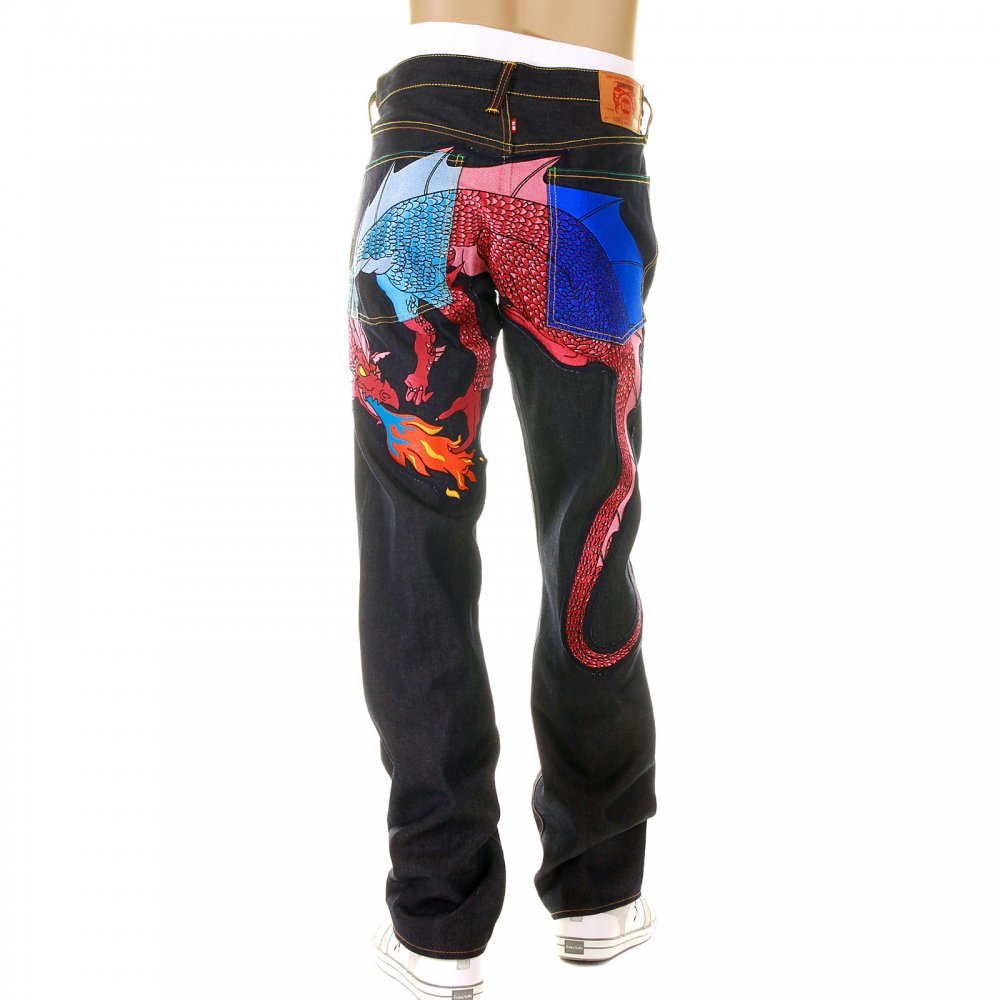 Hungry dragon Royal Denim sky pink Jean