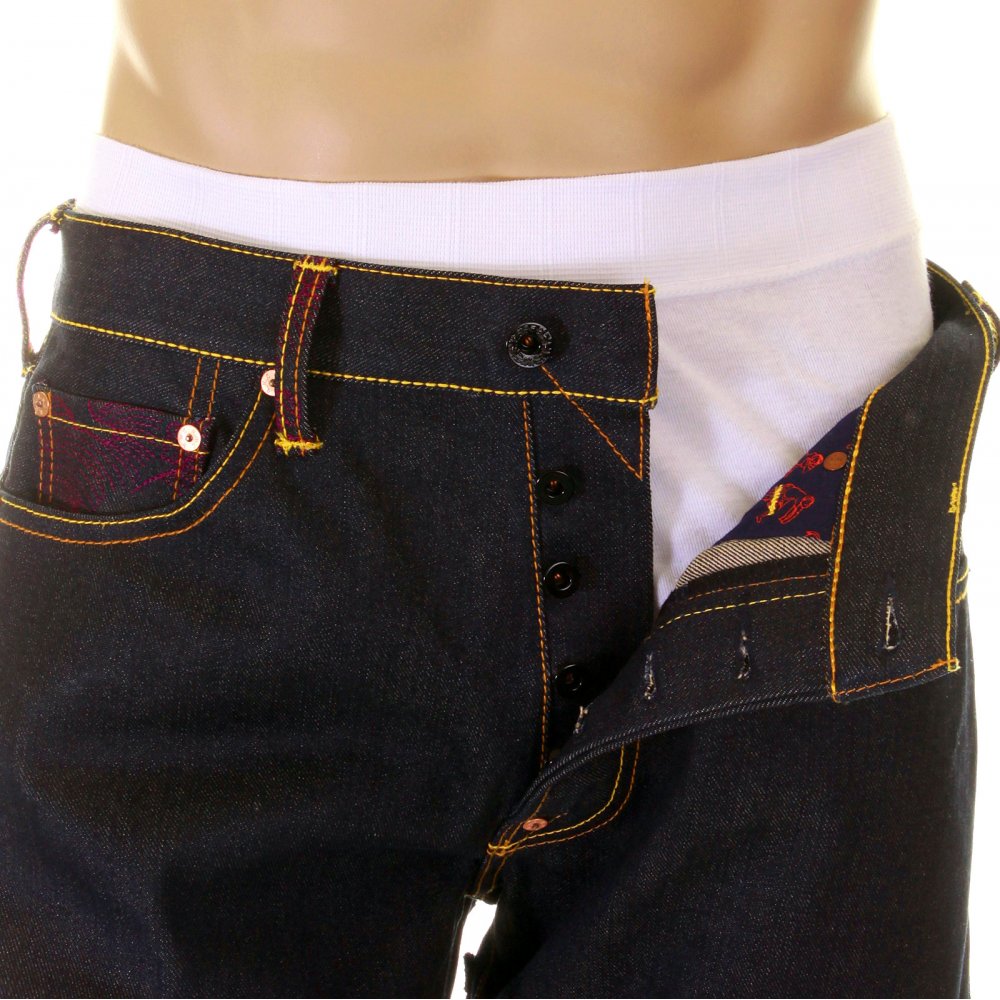 Hungry Dragon Royal Sky Pink Jean