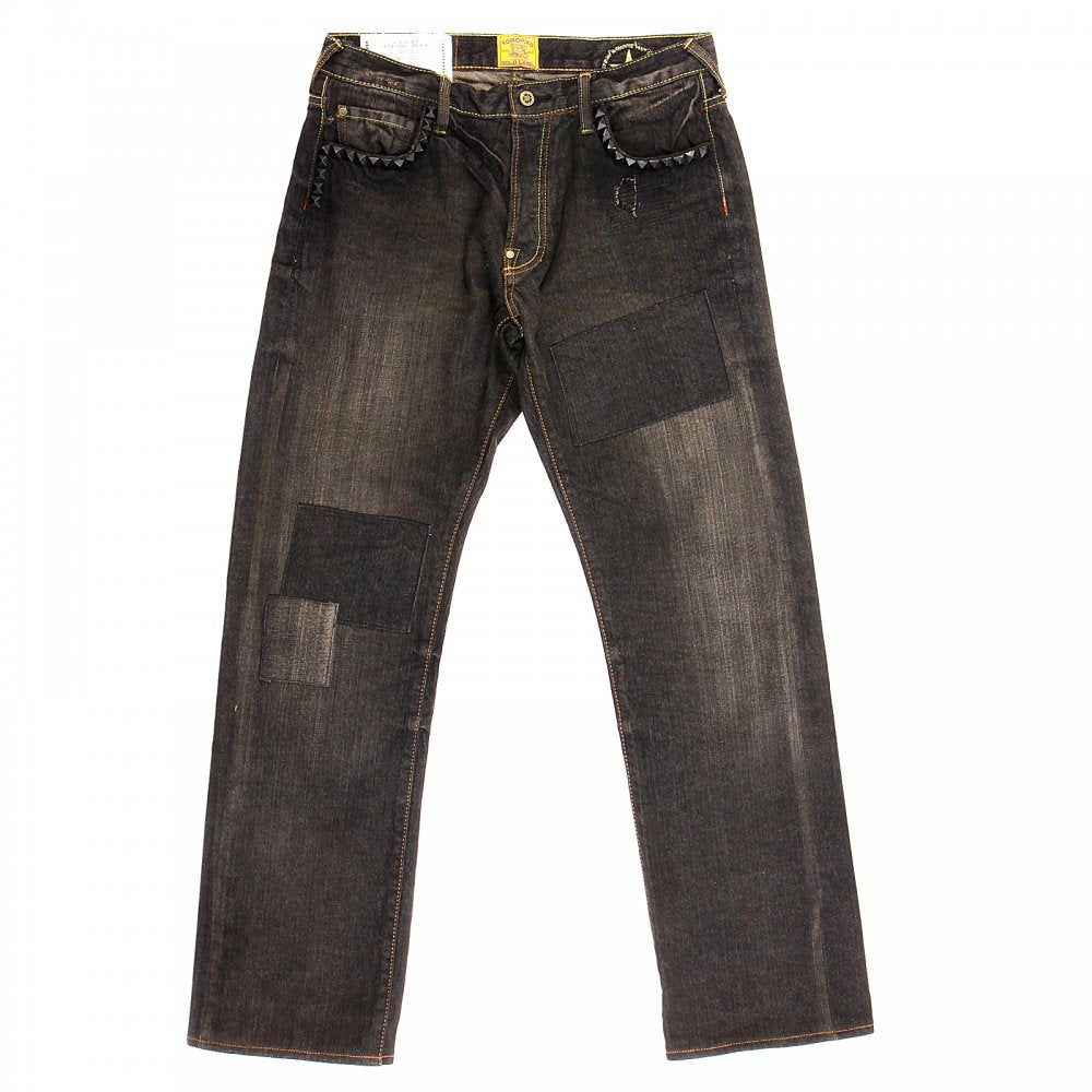 Patch Black Denim Jean