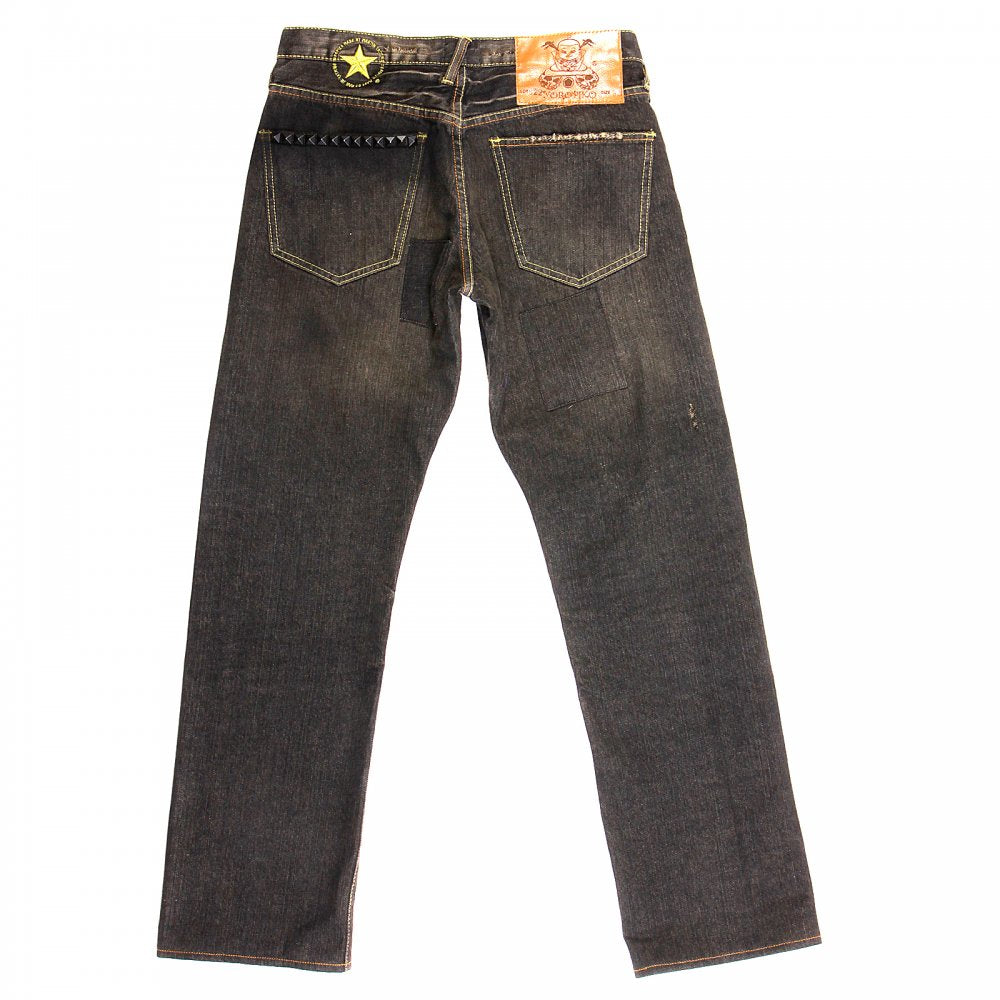 Patch Black Denim Jean