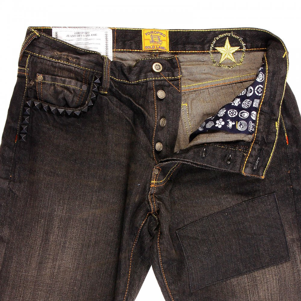 Patch Black Denim Jean