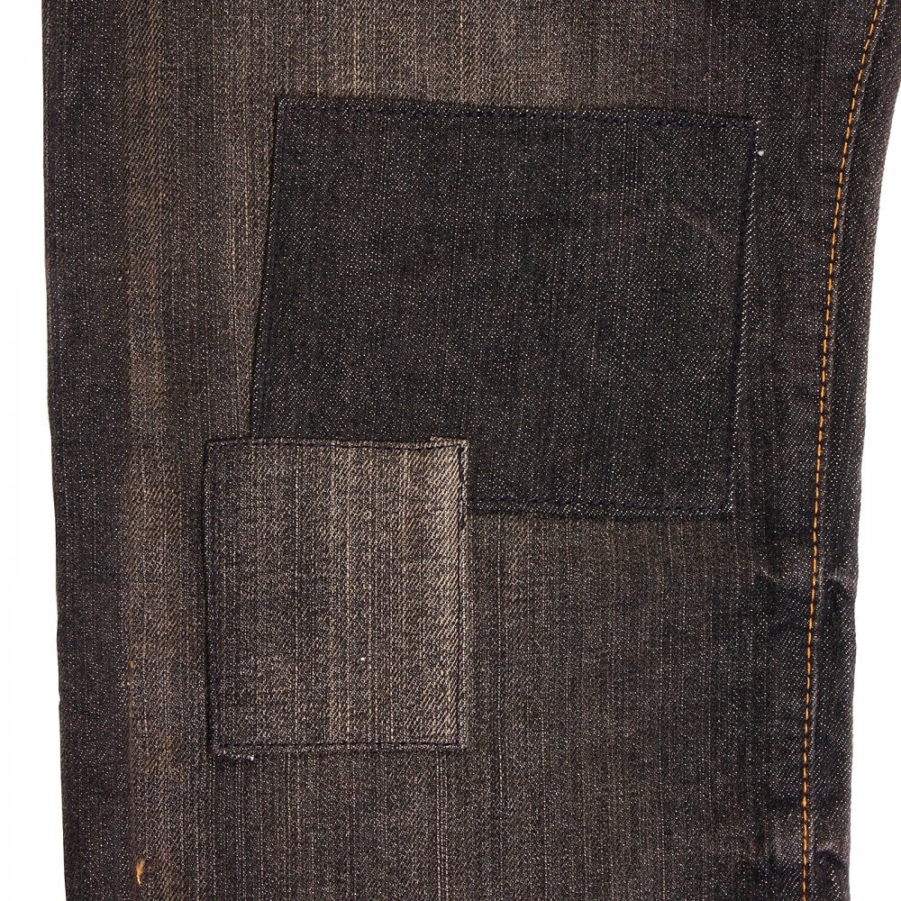 Patch Black Denim Jean