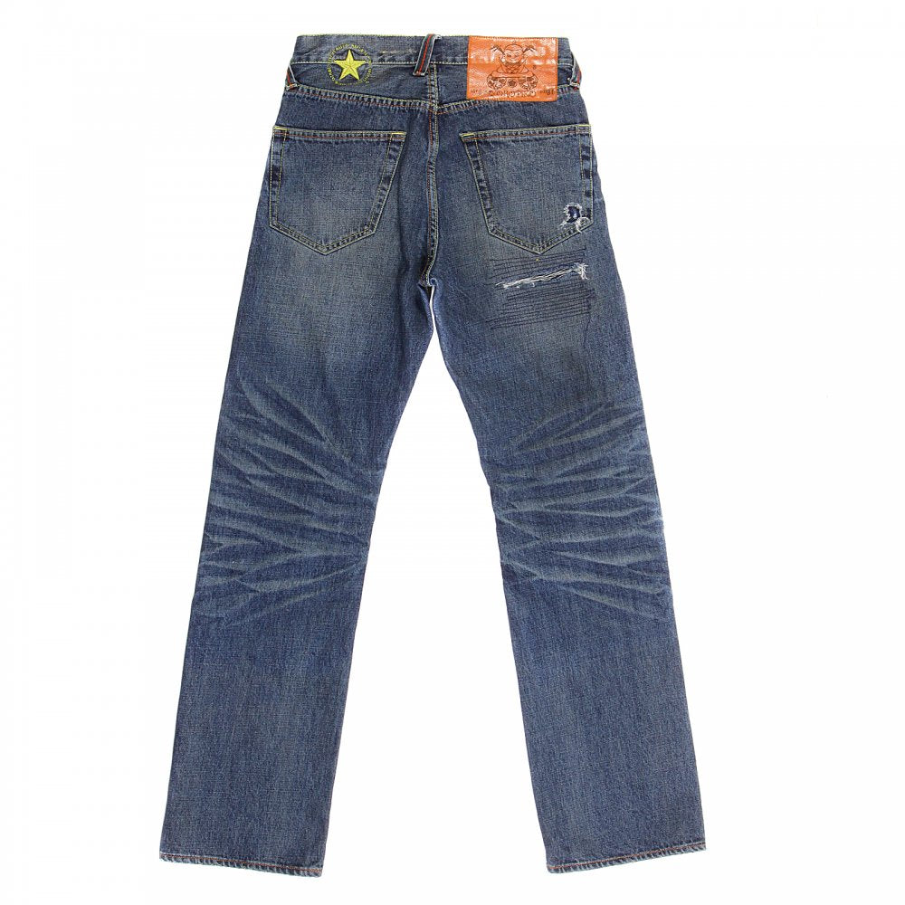 Washed Denim Jean