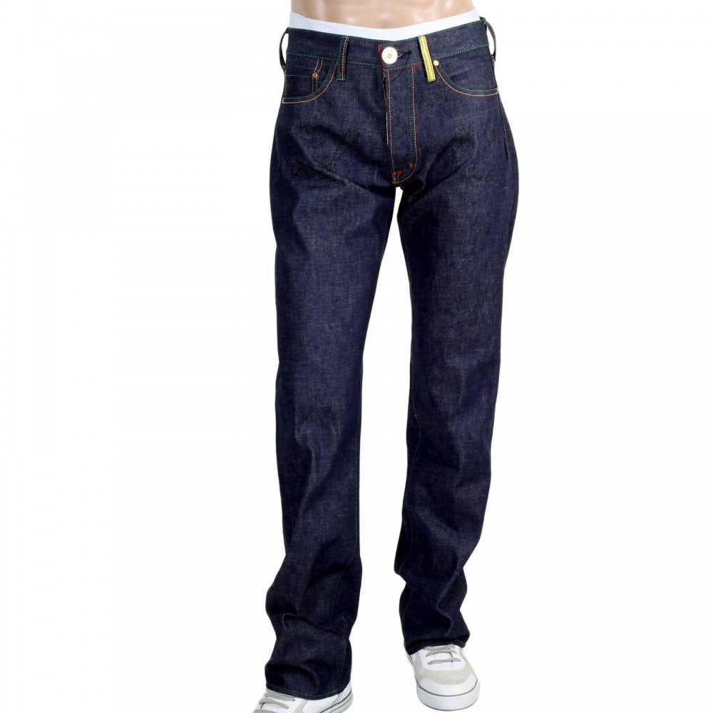 Santastic Black Sakura Denim