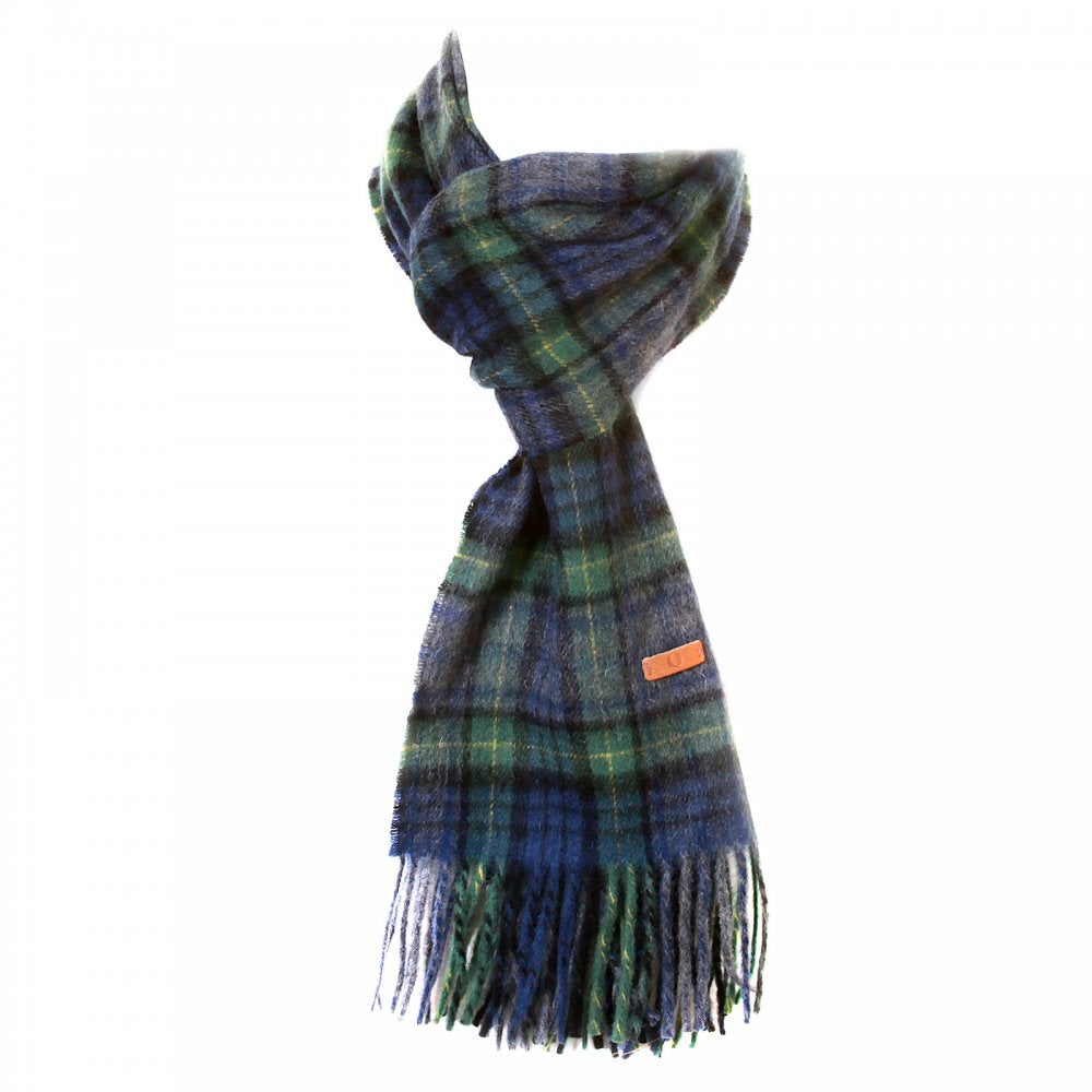 Knitted Tartan Scarf