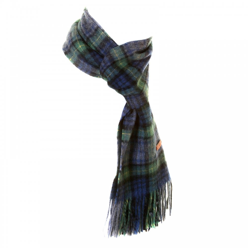 Knitted Tartan Scarf