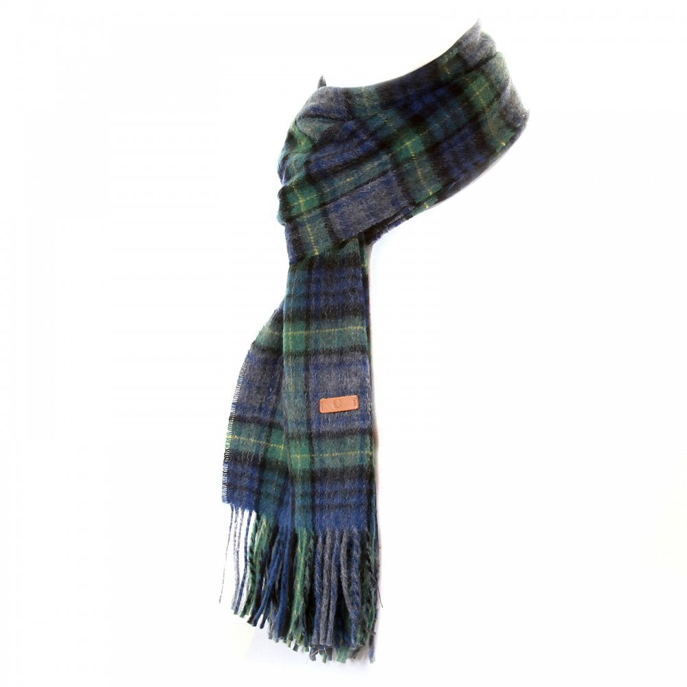 Knitted Tartan Scarf