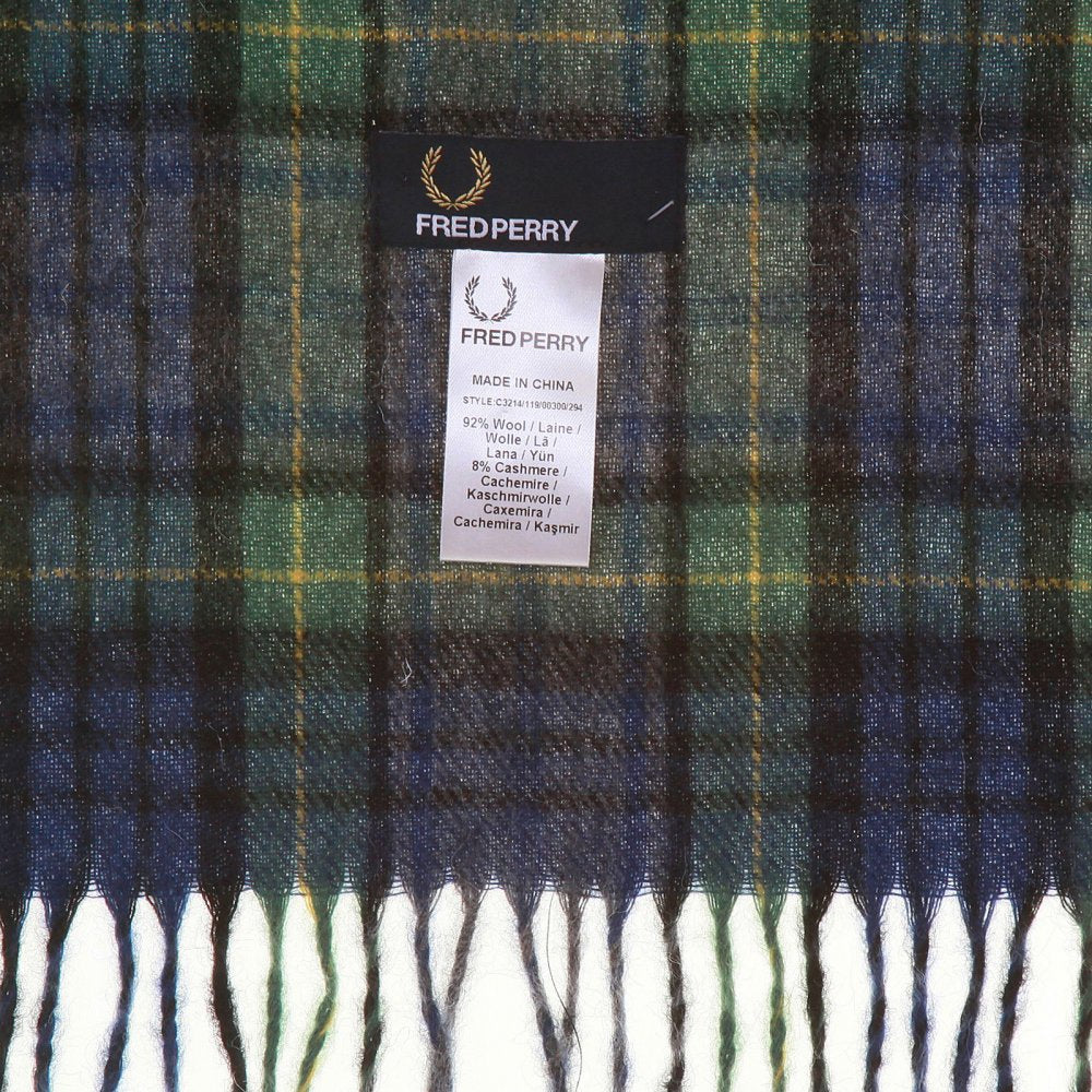 Knitted Tartan Scarf