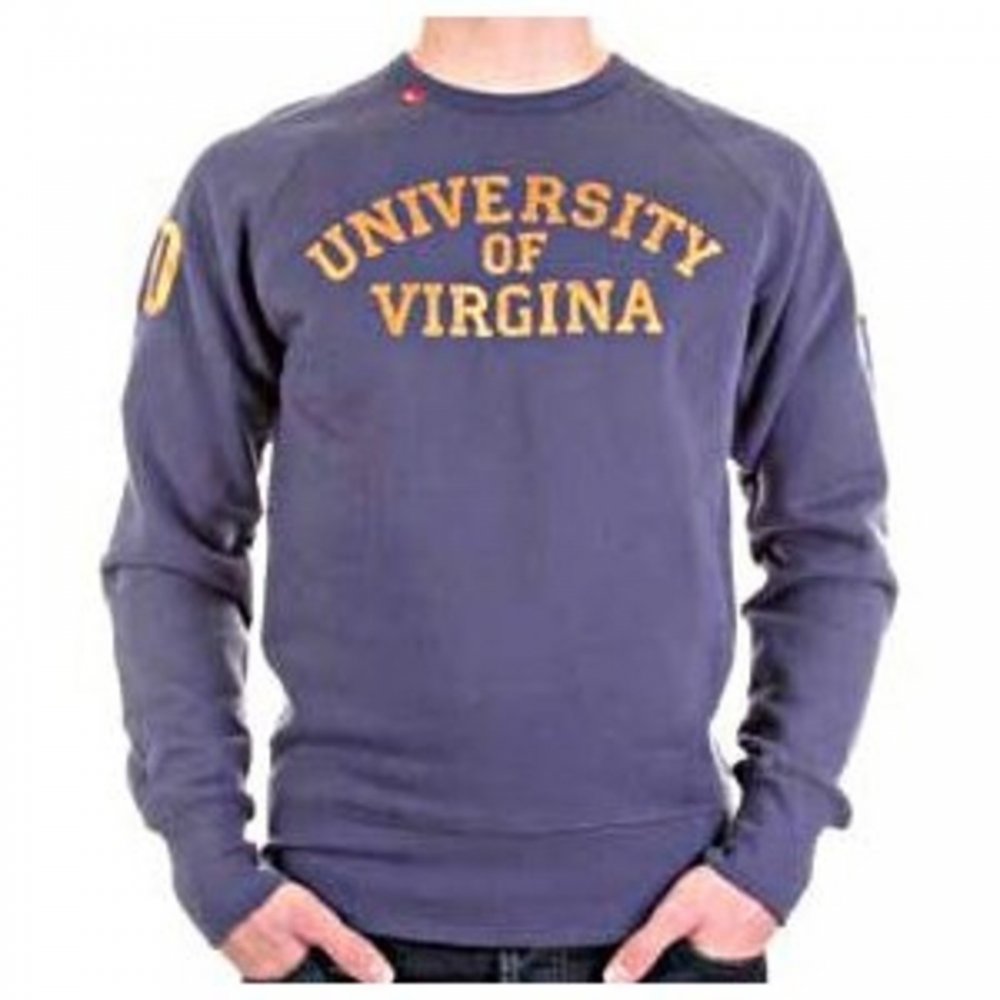 University of Virgina Full Sleeve Red Dot Sweatshirt