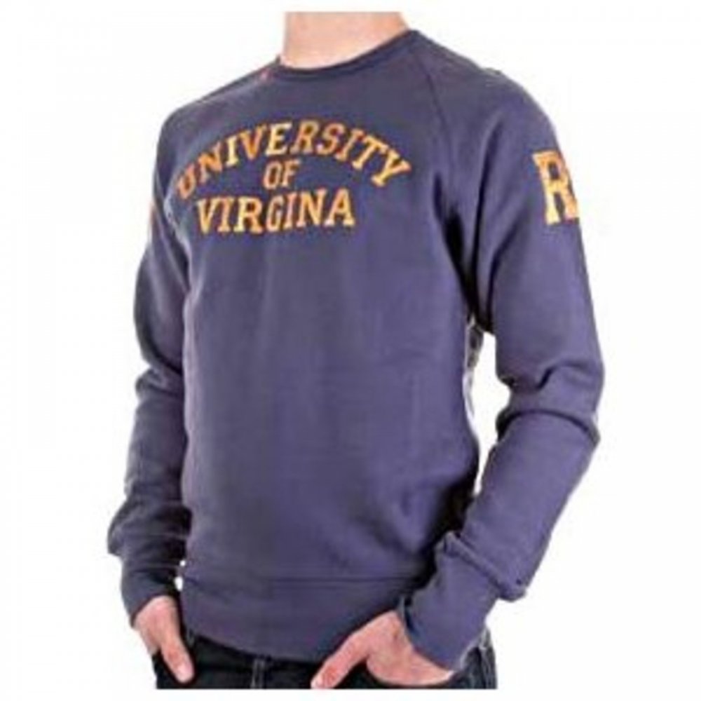 University of Virgina Full Sleeve Red Dot Sweatshirt
