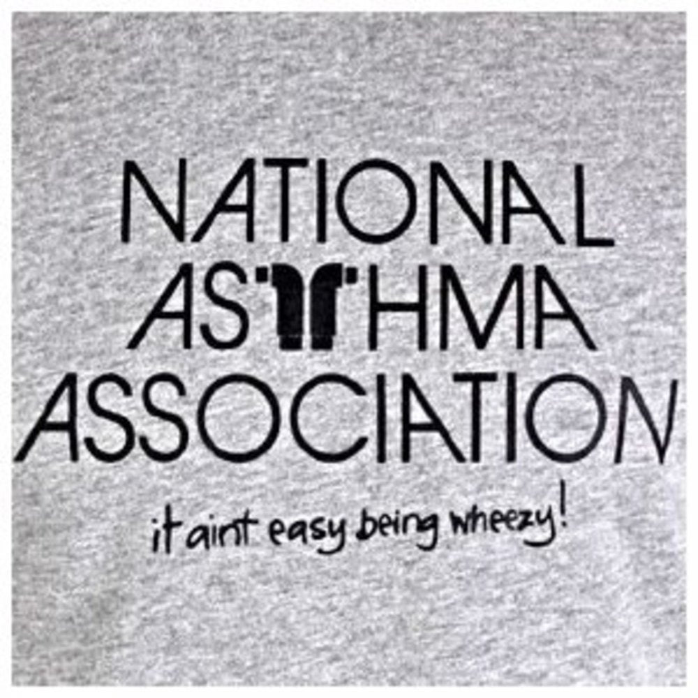 National Asthma Association Grey T Shirt