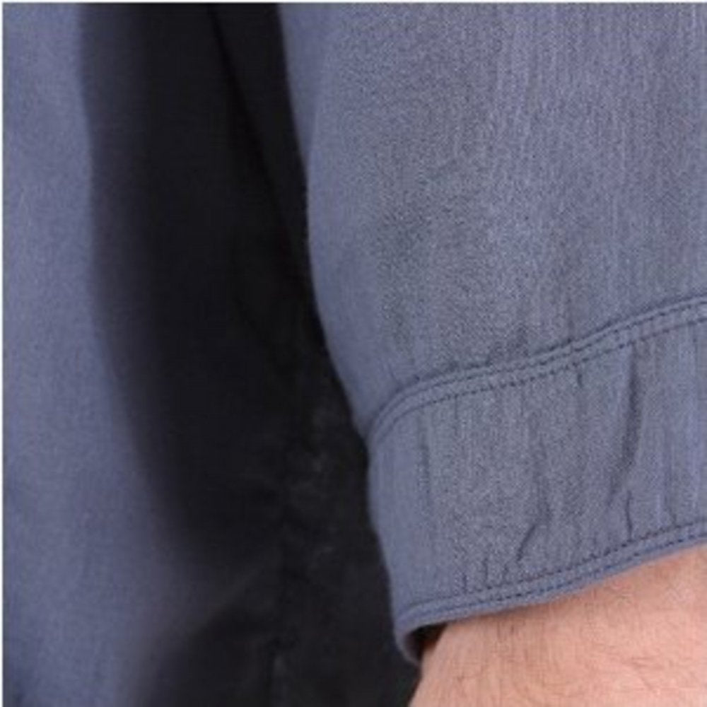 Airforce blue short sleeve shirt