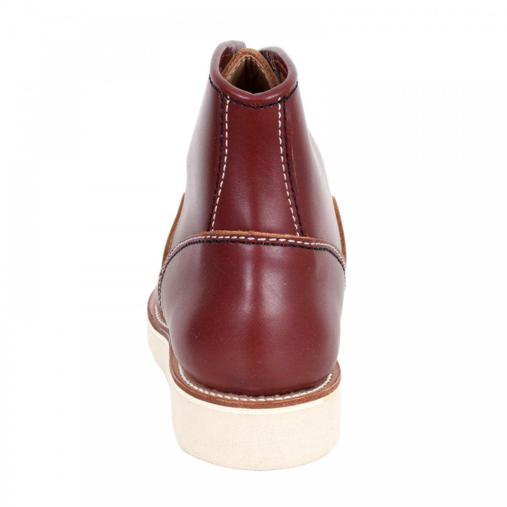 Mens Brown US Oiled Cowhide Leather Goodyear welted Lace Up Hunter Boots with Removable Mud Guard F01616