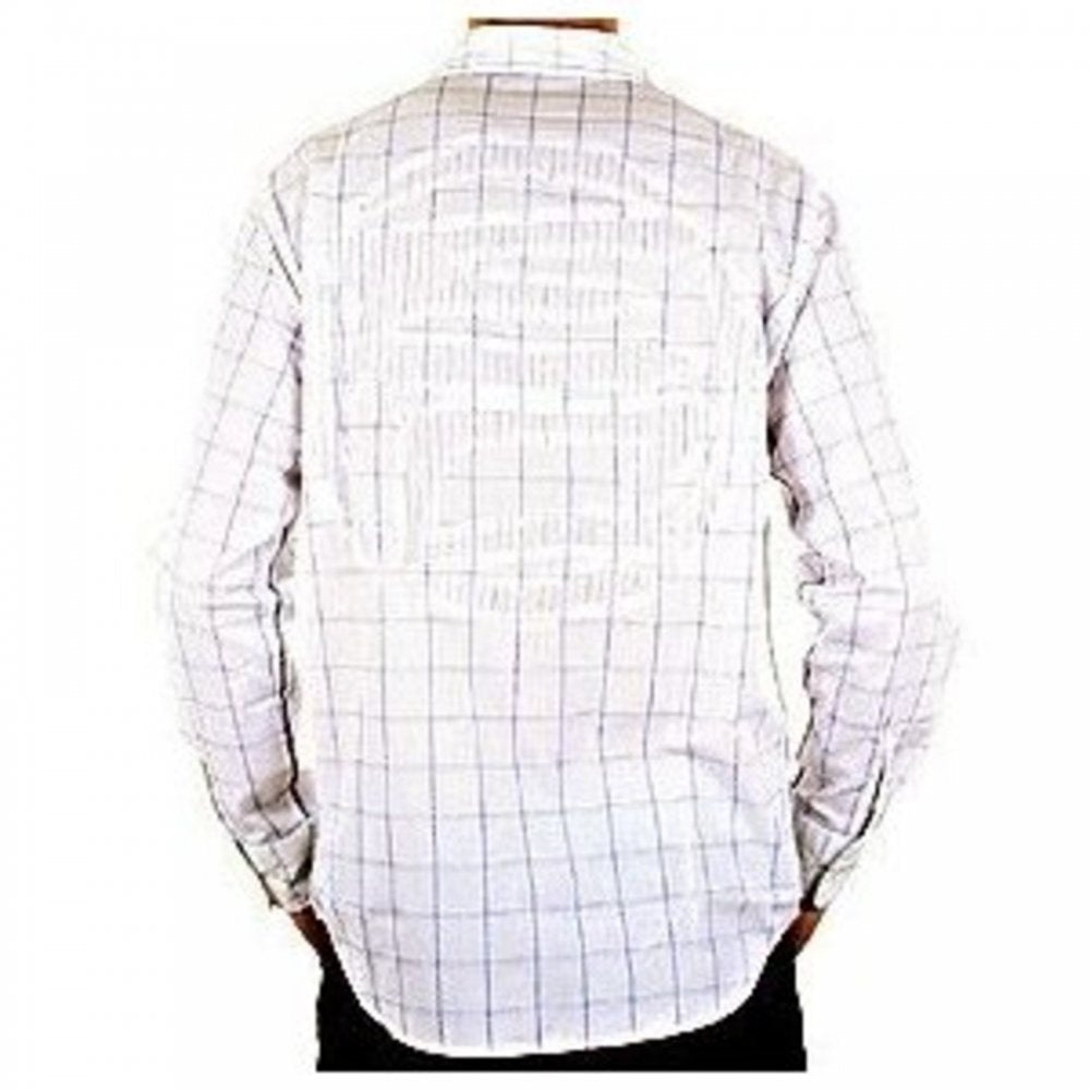 Mens Long Sleeve Check Shirt