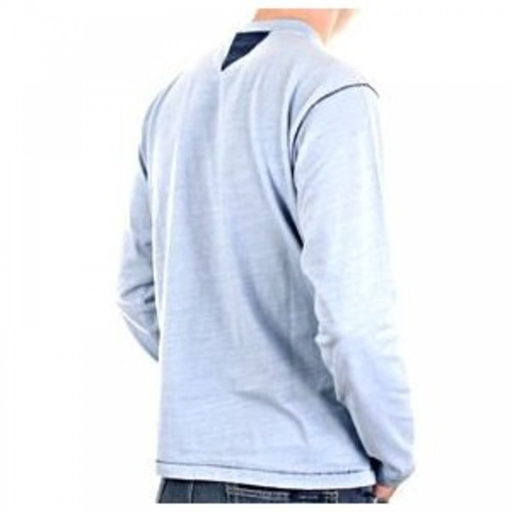 Sawyer sky blue long sleeve t-shirt