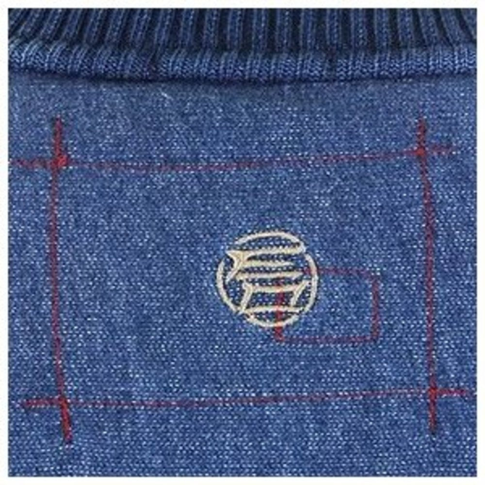 Faded blue sweatshirt
