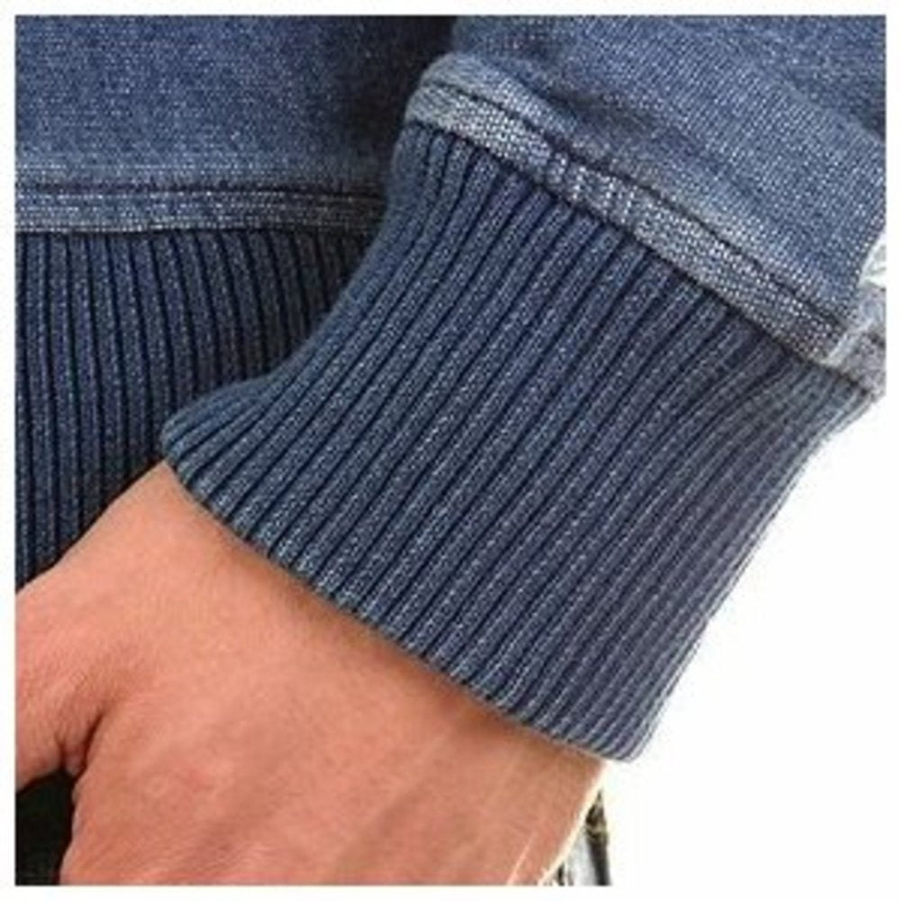 Faded blue sweatshirt