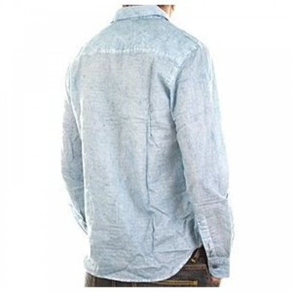 Raul Mali long sleeve light blue shirt