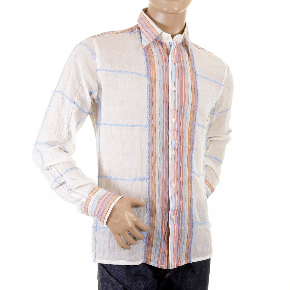 Sheer Long Sleeve White Shirt