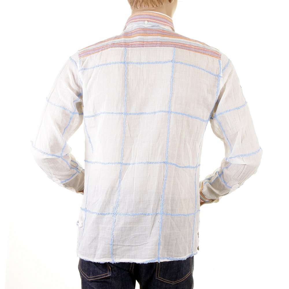 Sheer Long Sleeve White Shirt