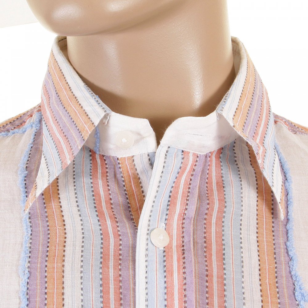 Sheer Long Sleeve White Shirt