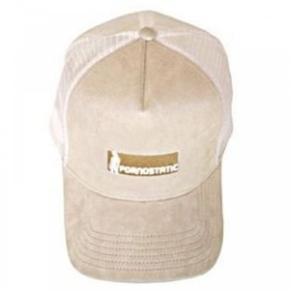 Suedette trucker cap