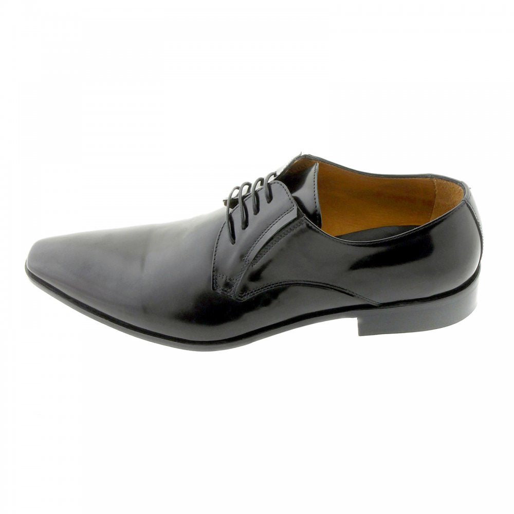 Black Leather Oxford Lace up shoes