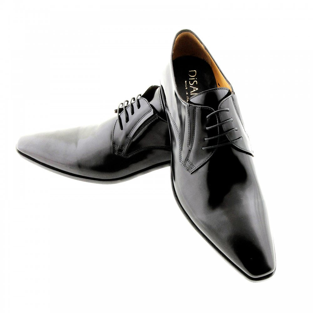 Black Leather Oxford Lace up shoes