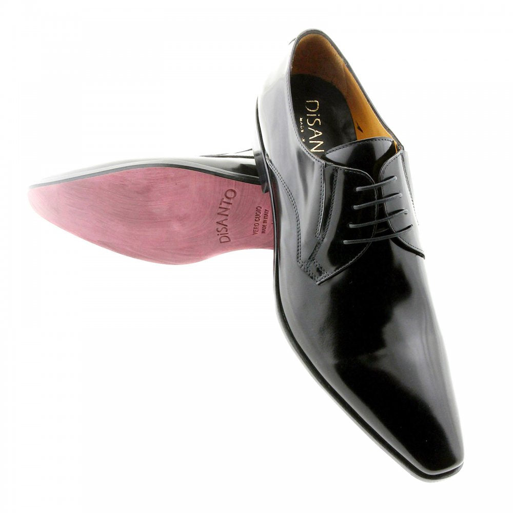 Black Leather Oxford Lace up shoes