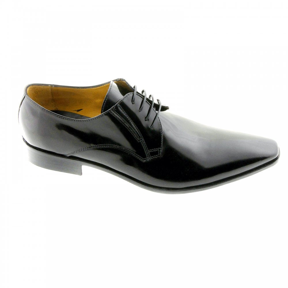 Black Leather Oxford Lace up shoes