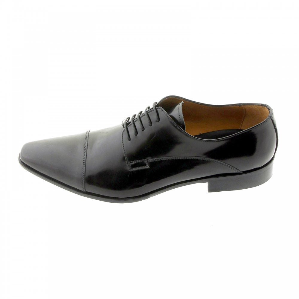 Black Leather Classic Lace up shoes